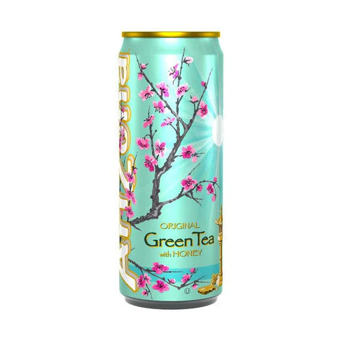Arizona Green Tea Honey 12 x 330 ML